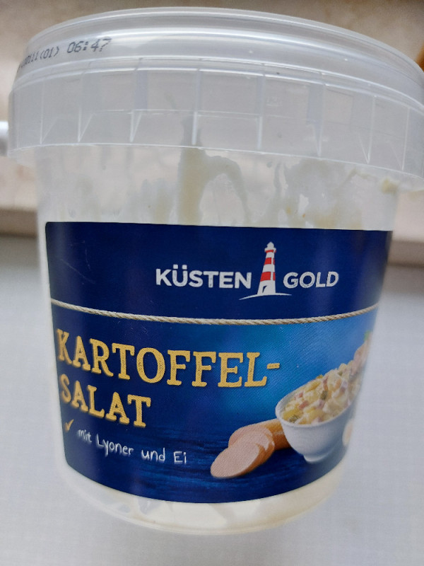 Kartoffel-Salat, mit Lyoner und Ei von altheidehotmail.de | Hochgeladen von: altheidehotmail.de