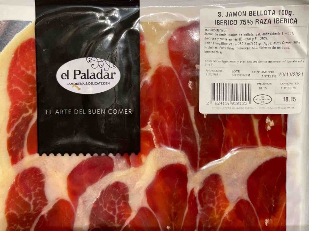 S. Jamon Bellota Iberico 75% Raza Iberica von fmnix | Hochgeladen von: fmnix