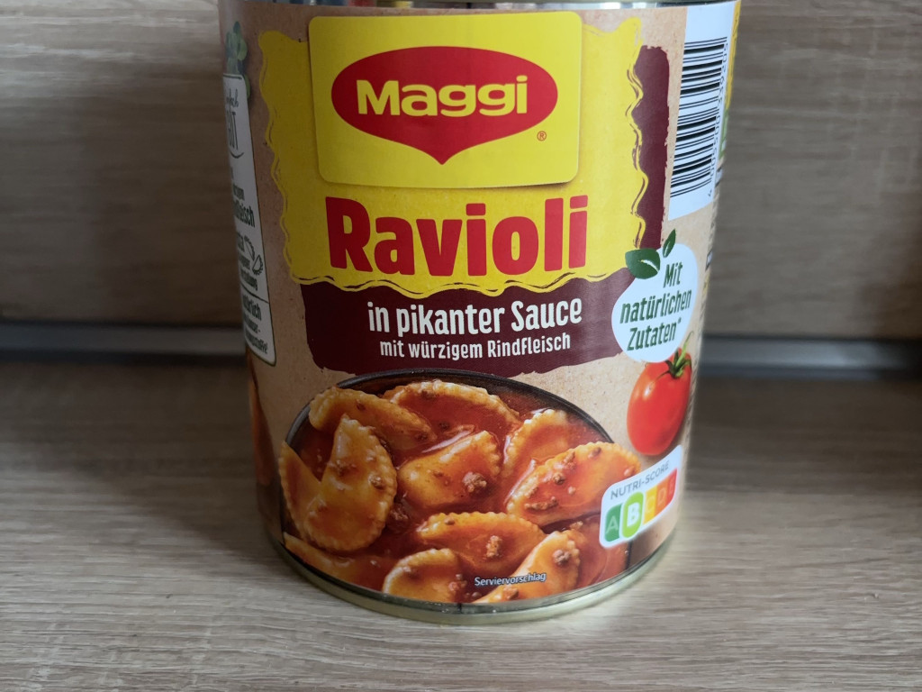 Maggi Ravioli in pikanter Sauce mit würzigem Rindfleisch von Nin | Hochgeladen von: Nina2602