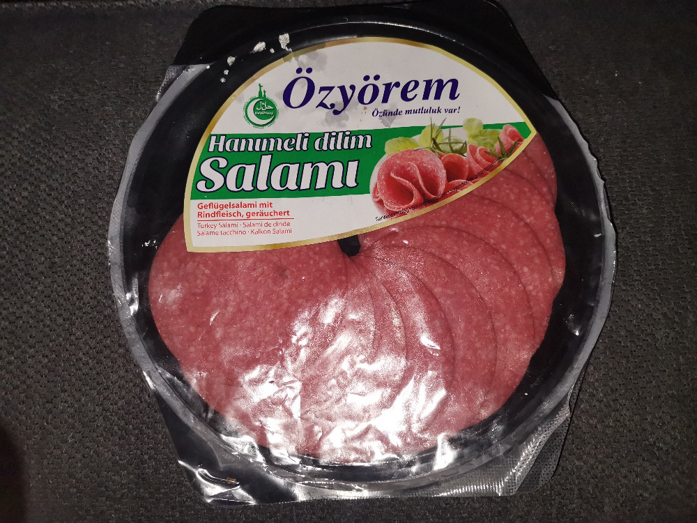 Salami, Geflügelsalami mit Rindfleisch, geräuschert von Abu Zaka | Hochgeladen von: Abu Zakariya