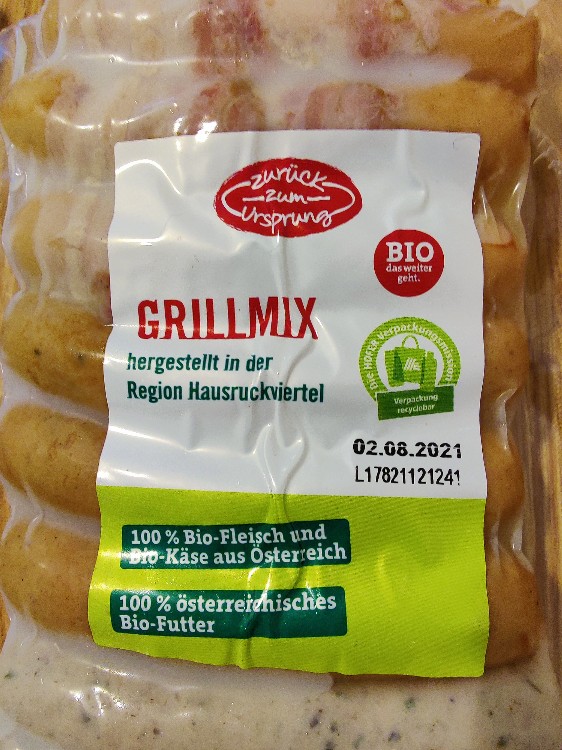 Grillmix (Durchschnittswert), hergestellt in der Region Hausruck | Hochgeladen von: Arpino