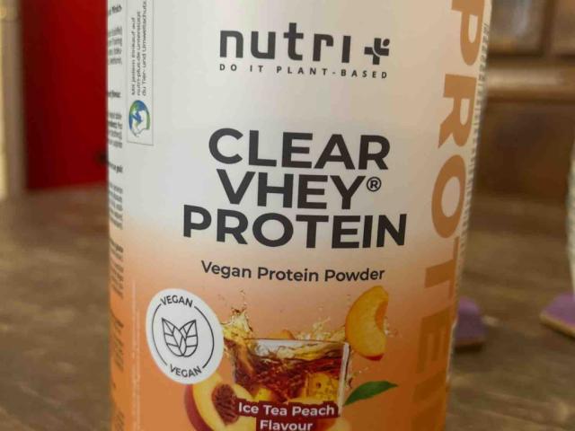 Clear Vhey Protein Ice Tea Peach von ikboeser423 | Hochgeladen von: ikboeser423