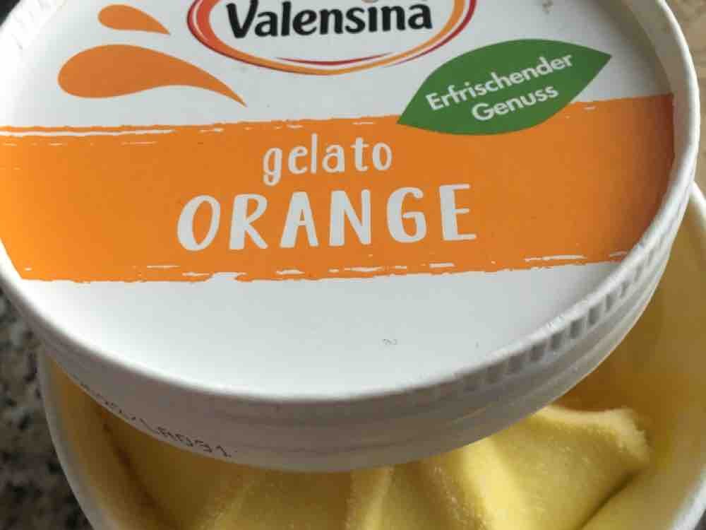 Gelato Orange, Eis mit 50% frischem sizilianischen Orangensaft v | Hochgeladen von: almaschaffts