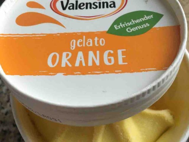 Gelato Orange, Eis mit 50% frischem sizilianischen Orangensaft v | Hochgeladen von: almaschaffts