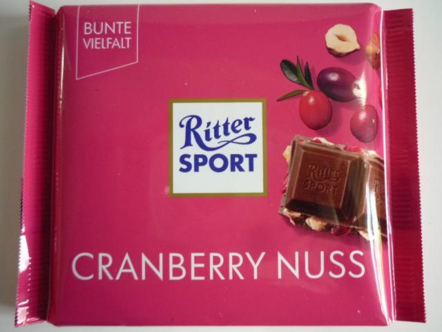 Ritter Sport, Cranberry Nuss | Hochgeladen von: pedro42