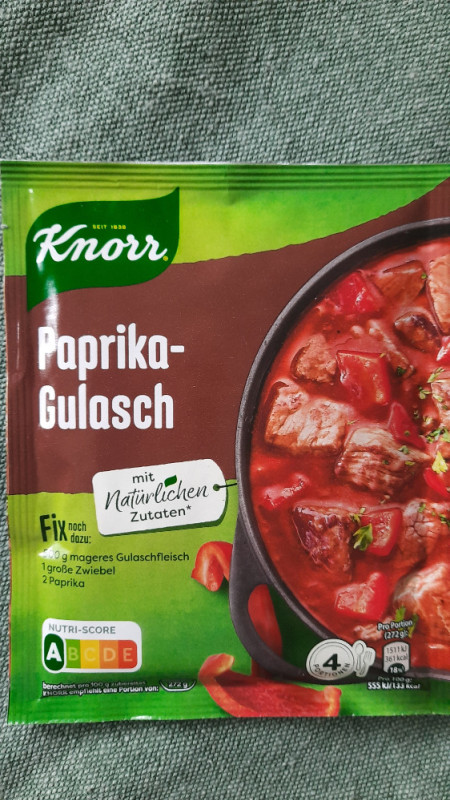 Paprika-Gulasch, Trockenprodukt von mimi104 | Hochgeladen von: mimi104