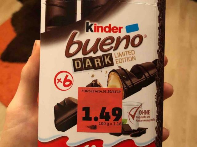 Kinder Bueno Dark  von alexandra.habermeier | Hochgeladen von: alexandra.habermeier