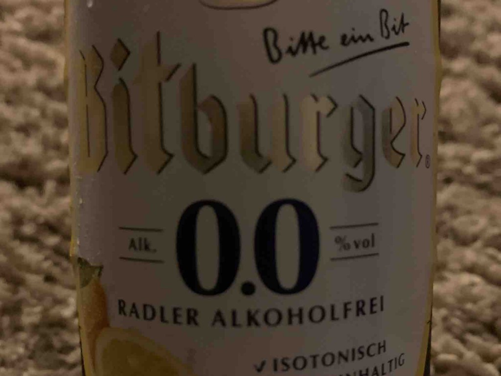 Bitburger, Radler Alkoholfrei von RBL4EVER | Hochgeladen von: RBL4EVER