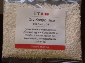 Konjac Rice, dry | Hochgeladen von: Tahnee