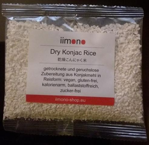 Konjac Rice, dry | Hochgeladen von: Tahnee