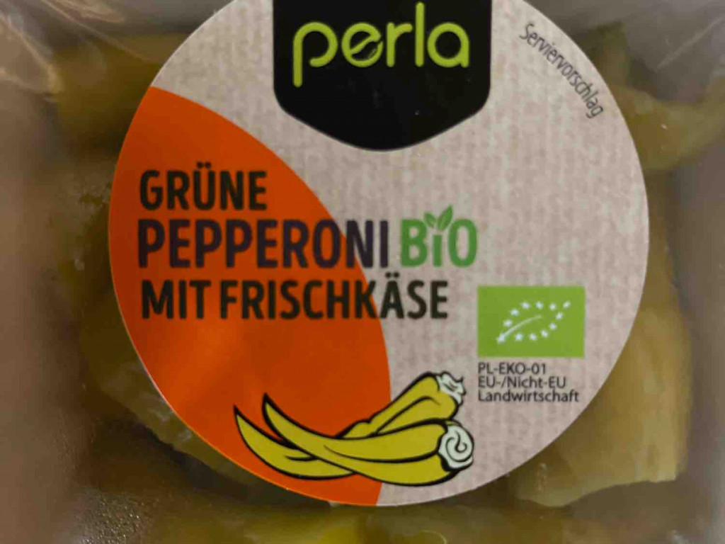 Grüne Pepperoni mit Frischkäse, Bio von Buddelflink | Hochgeladen von: Buddelflink