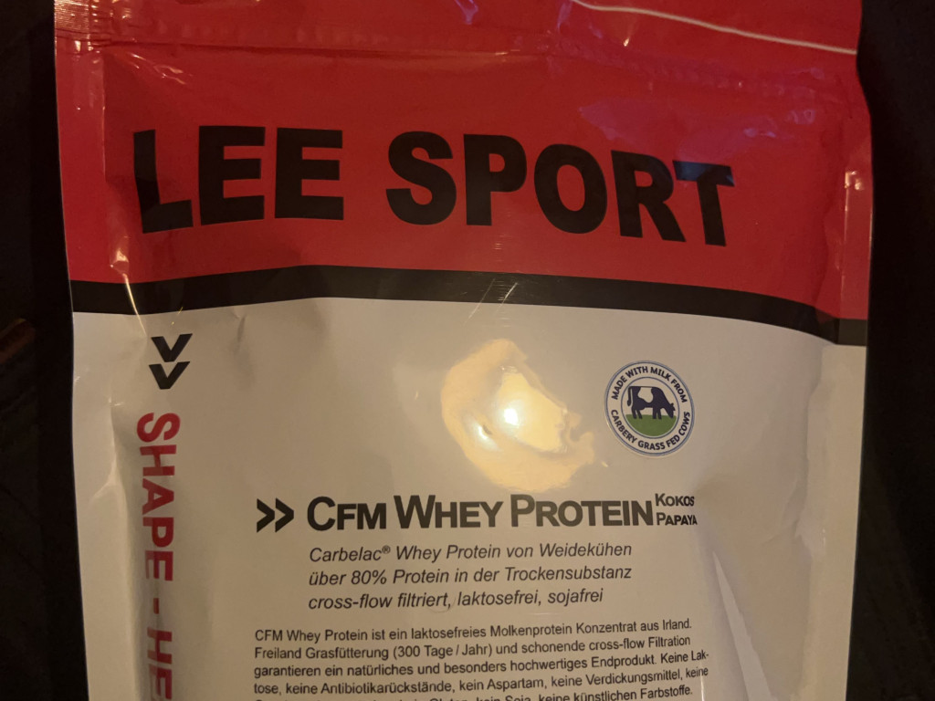 CFM Whey Protein, Kokos Papaya von KoDo7 | Hochgeladen von: KoDo7