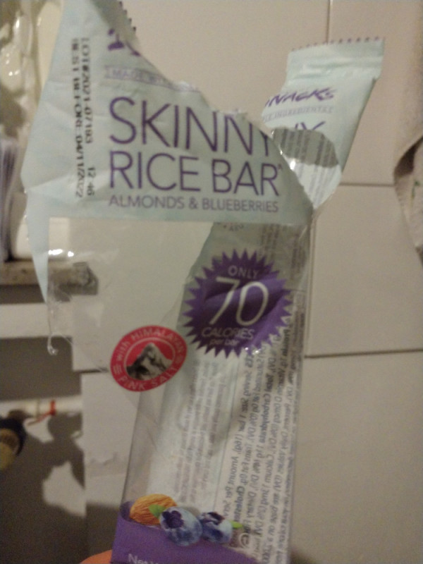 Diverse, skinny rice bar Calories - New products - Fddb