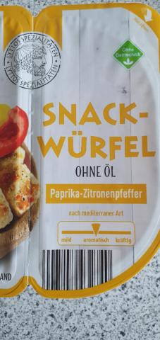 Snackwürfel Paprika Zitronenpfeffer, Ohne Öl von Andra29 | Hochgeladen von: Andra29