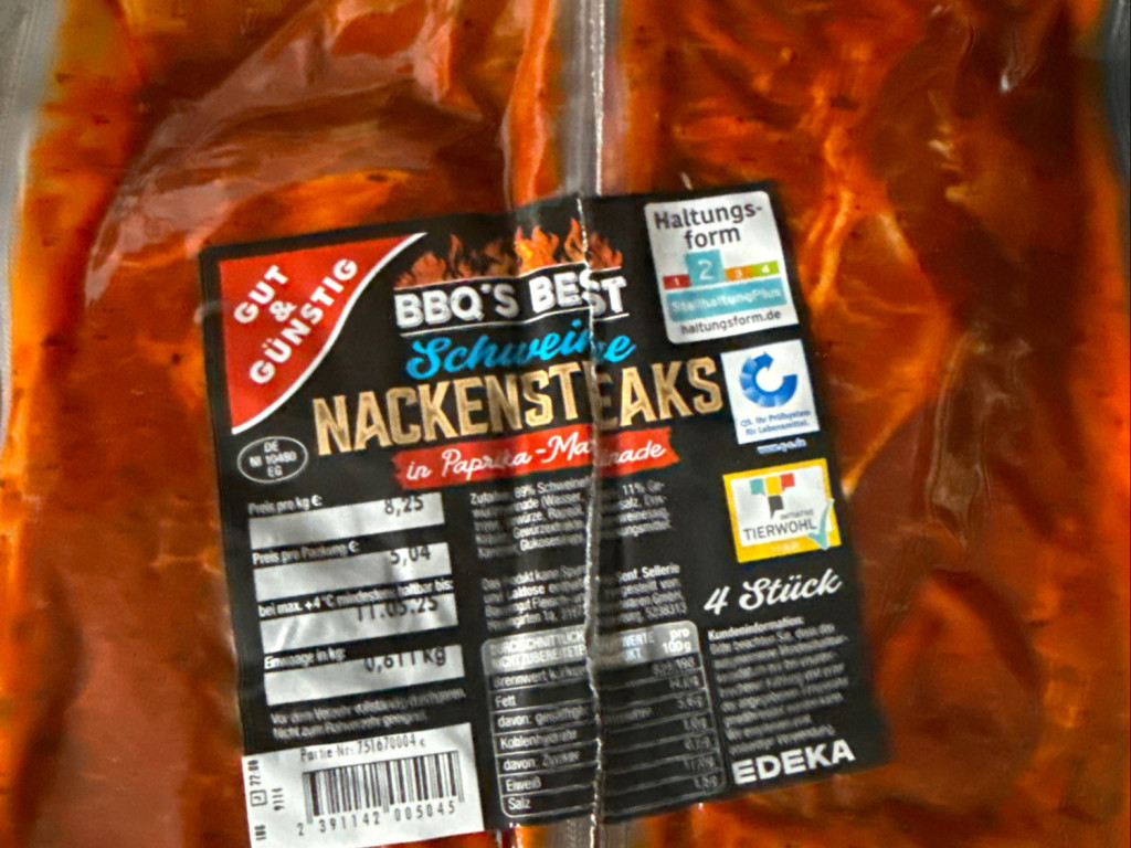 Nackensteak, mit Parikamarinade von marle1974 | Hochgeladen von: marle1974 Nackensteak, mit Parikamarinade von marle1974 | Hochgeladen von: marle1974