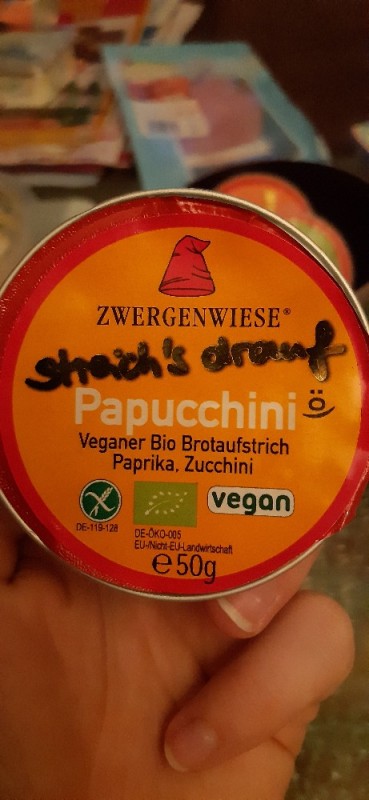Papucchini, veganer bio Brotaufstrich Paprika, Zucchini von Mela | Hochgeladen von: Melanie1408