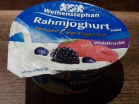 Frischer Rahmjoghurt mild, Waldfrüchte | Hochgeladen von: Schlickwurm