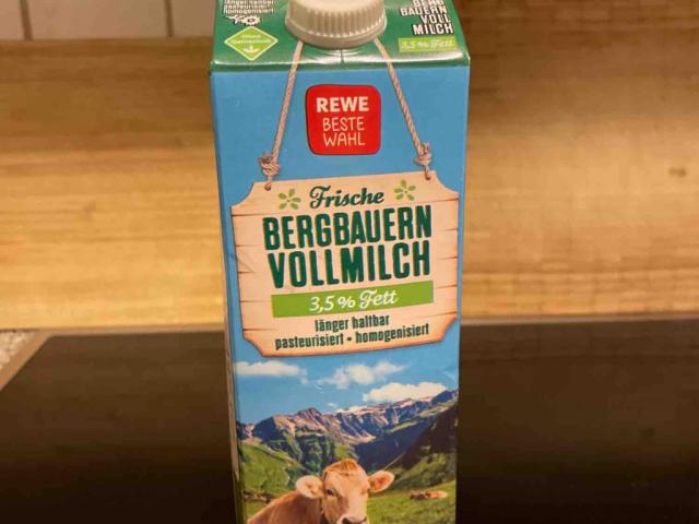 Bergbauern Vollmilch, 3.5% Fett by Krambeck | Hochgeladen von: Krambeck