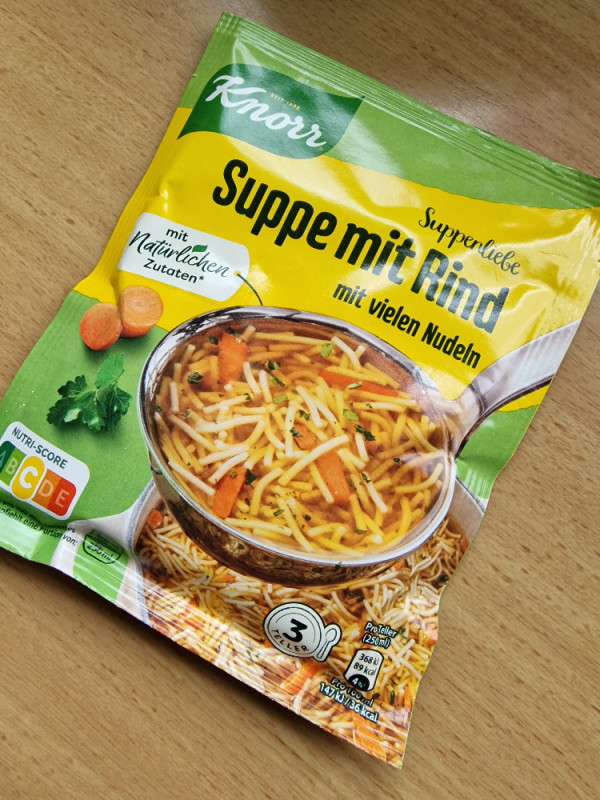 Suppenliebe, Rindfleischsuppe von grinsekatze68 | Hochgeladen von: grinsekatze68