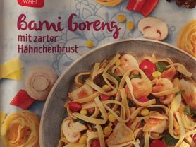 Rewe Beste Wahl Bami Goreng Mit Zarter Hahnchenbrust Indonesisches Nudelgericht Kalorien Fertiggerichte Fddb