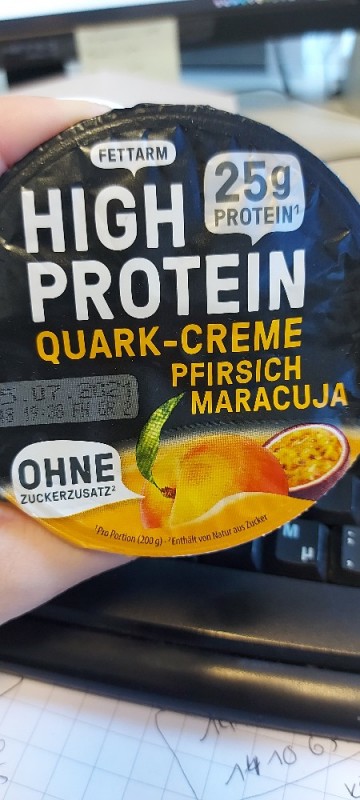 High Protein Quark Creme Pfirsich Maracuja von celina.mariagrk | Hochgeladen von: celina.mariagrk