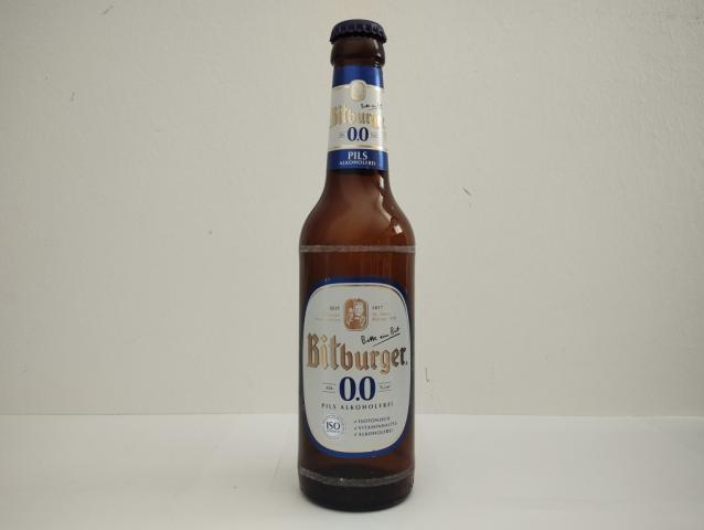 Bitburger 0,0 %, alkoholfreies Pils  | Hochgeladen von: micha66/Akens-Flaschenking