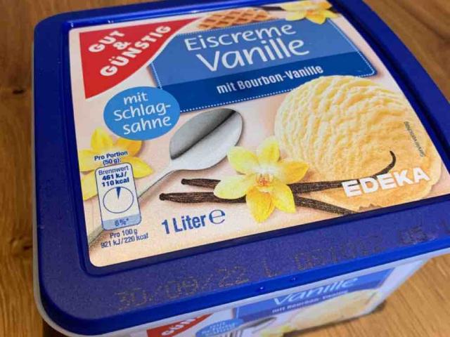 Eiscreme Vanille, mit Schlagsahne und Bourbon-Vanille von rebecc | Hochgeladen von: rebeccaspona