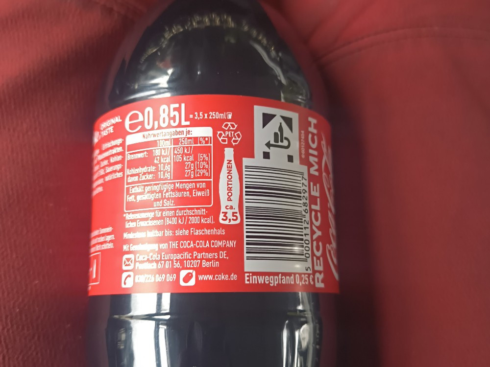 Coca Cola Classic, 0,85L von sascha_fit_007 | Hochgeladen von: sascha_fit_007 Coca Cola Classic, 0,85L von sascha_fit_007 | Hochgeladen von: sascha_fit_007