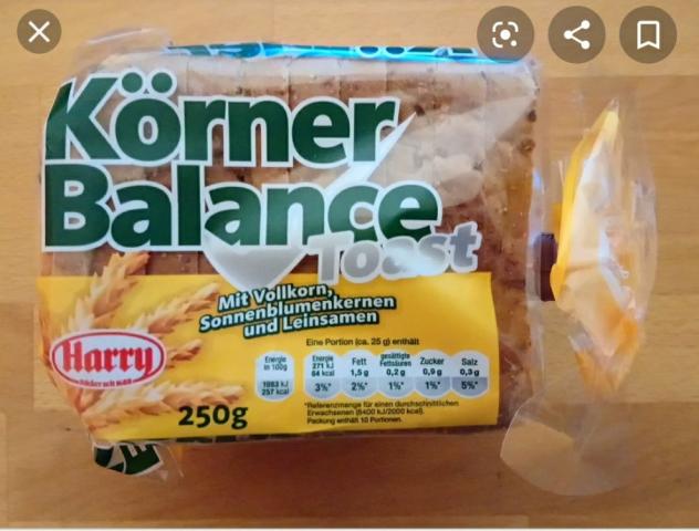 Harry Körner Balance Toast, Vollkorn by herr. eisig | Hochgeladen von: herr. eisig