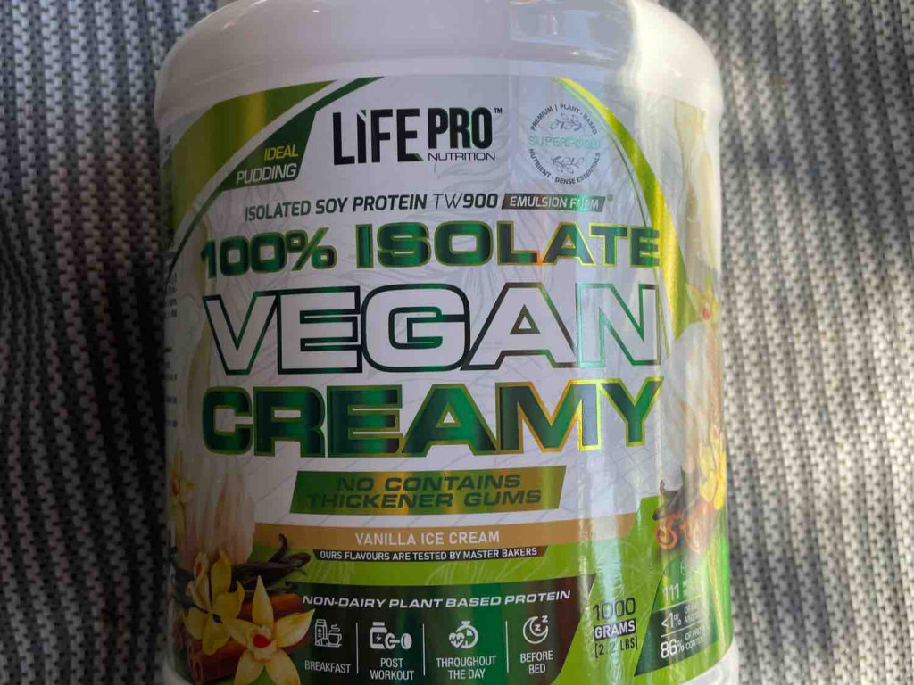 Isolated Soy Protein TW900, Vegan Vanilla Ice Cream von leolela | Hochgeladen von: leolela