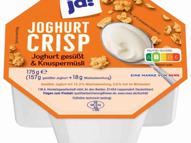 ja! Joghurt Crisp 175g von Fyouri | Hochgeladen von: Fyouri