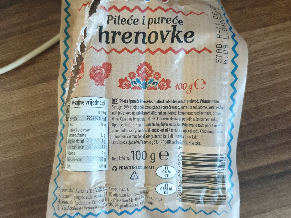 Pileće i pureće hrenovke von Veruda | Hochgeladen von: Veruda Pileće i pureće hrenovke von Veruda | Hochgeladen von: Veruda