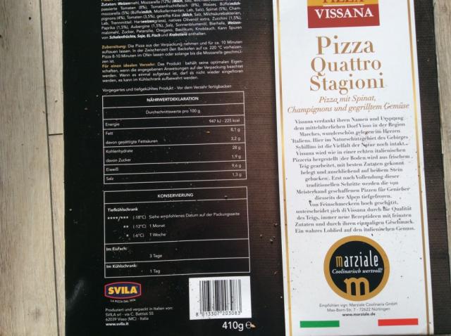Pizza Vissana Quattro Stagioni | Hochgeladen von: Krawalla1