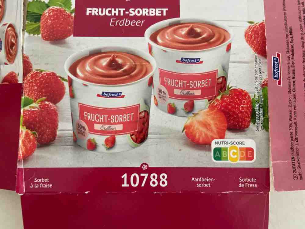 Frucht-Sorbet, Erdbeer von Krake | Hochgeladen von: Krake