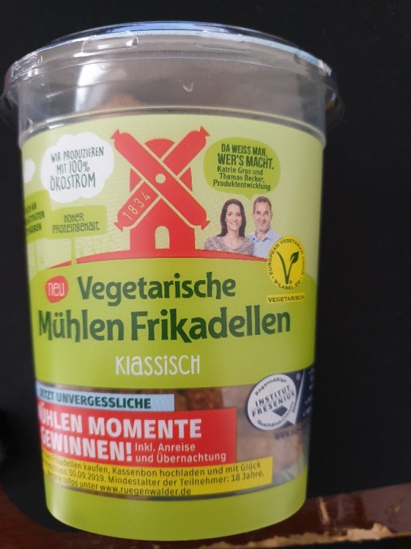 Vegetarische Mühlen Frikadellen klassisch von FranzIlse | Hochgeladen von: FranzIlse