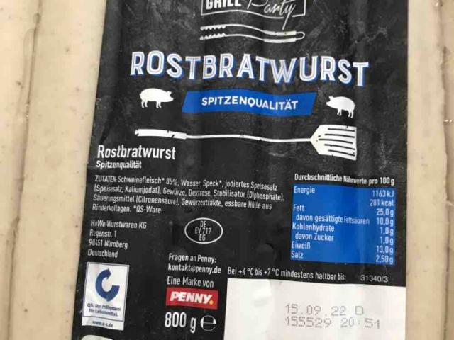 Rostbratwurst von BinaPünktchen | Hochgeladen von: BinaPünktchen