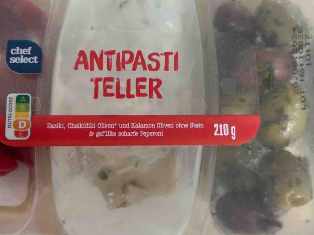 Antipasti Teller, Zaziki, Oliven, gefüllte Peperoni von Trude710 | Hochgeladen von: Trude710