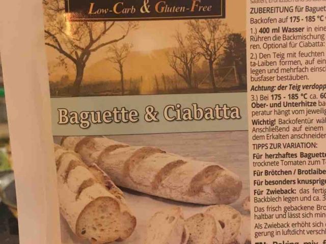 Dr Almond  Baguette und Ciabatta, Glutenfrei von mwozzel | Hochgeladen von: mwozzel