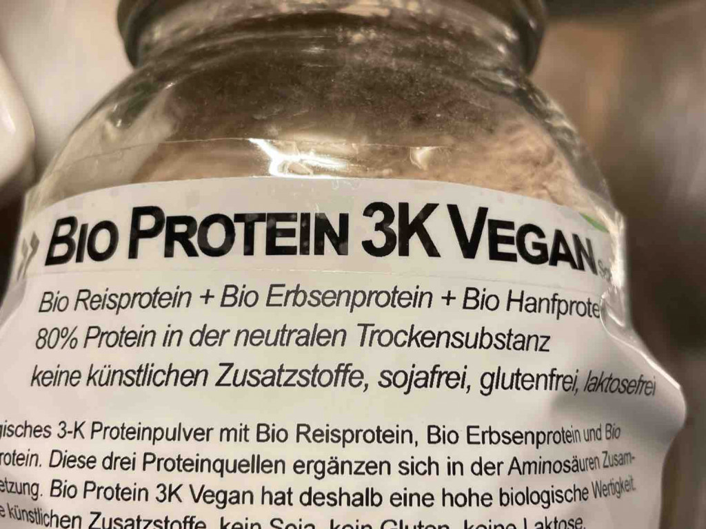 Bio Protein 3K Vegan, Bio Reisprotein, Bio Erbsenprotein, Bio  H | Hochgeladen von: Markiesje