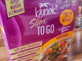 Kajnok, Slim to go Teriyaki Kalorien - Neue Produkte - Fddb