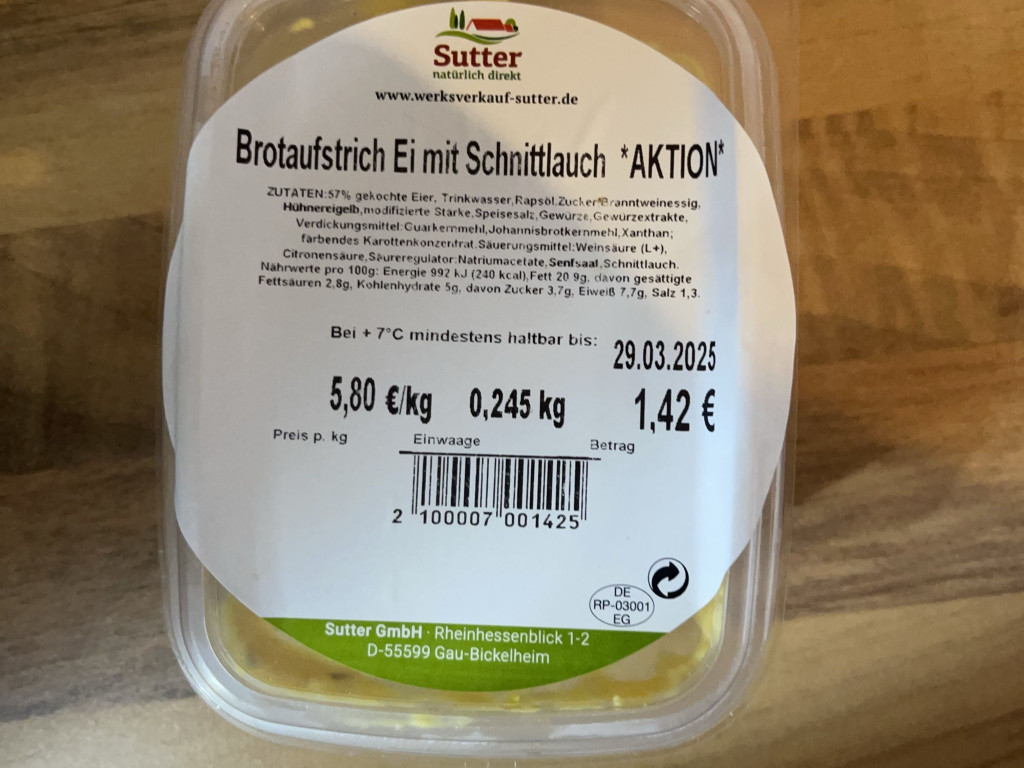 Brotaufstrich Ei mit schnittlauch von saschamarino | Hochgeladen von: saschamarino Brotaufstrich Ei mit schnittlauch von saschamarino | Hochgeladen von: saschamarino