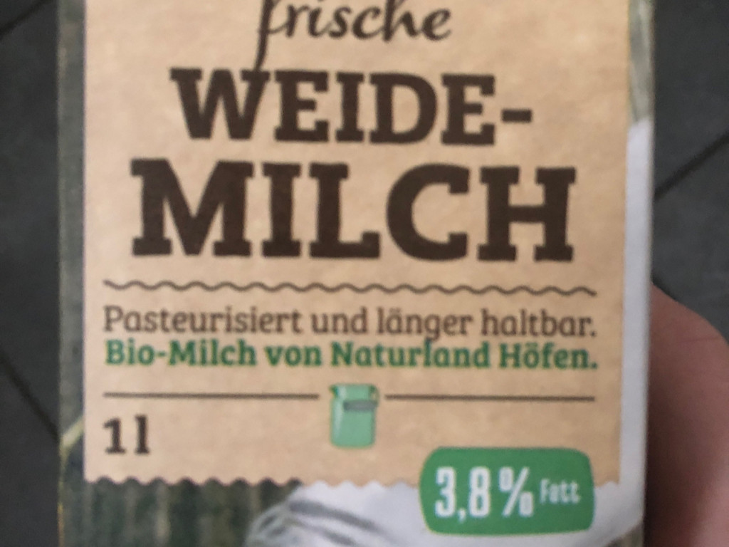 Rewe Bio frische Weidemilch, 3,8% Fett von RoadtoNBA | Hochgeladen von: RoadtoNBA