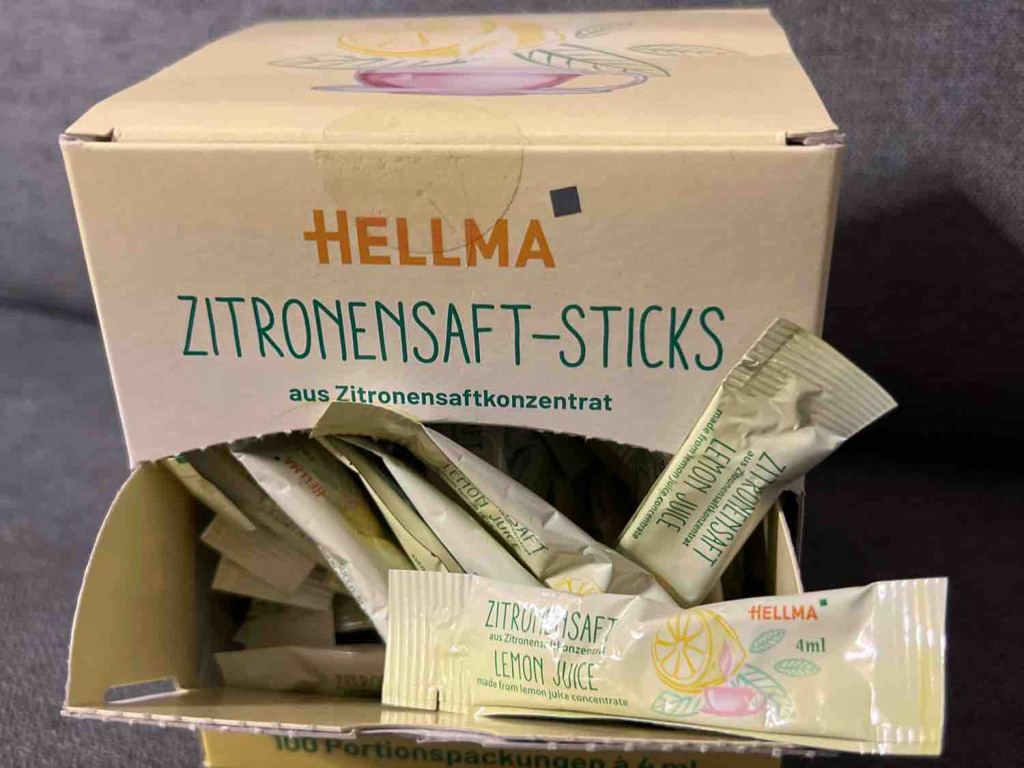 Zitronensaft-Sticks, aus Zitronensaftkonzentrat von svenrickert | Hochgeladen von: svenrickert