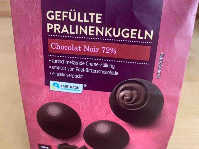 Gefüllte Pralinenkugeln, Edel-Bitterschokolade von bansheesmoo | Hochgeladen von: bansheesmoo