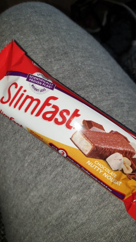 Slimfast, Chocolate nutty Nougat von Schnorzela | Hochgeladen von: Schnorzela