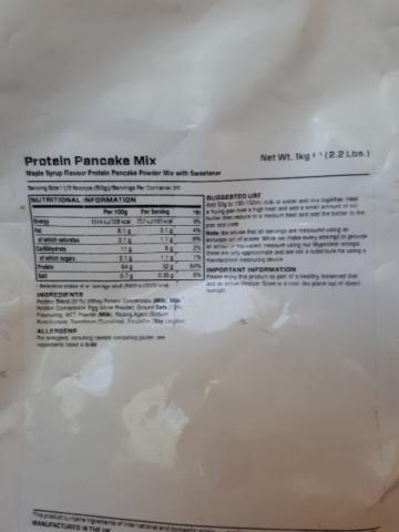 Protein Pancake Mix, Maple Syrup von angy.102 | Hochgeladen von: angy.102