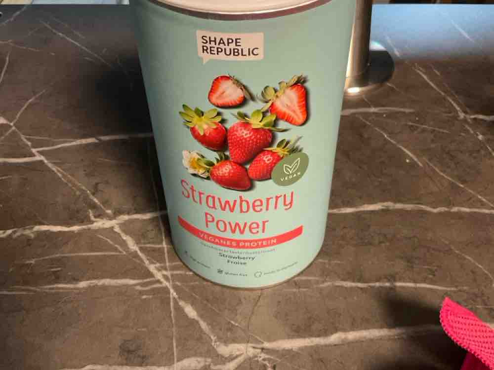 Strawberry Power, Veganer Proteinshake von Andreich | Hochgeladen von: Andreich