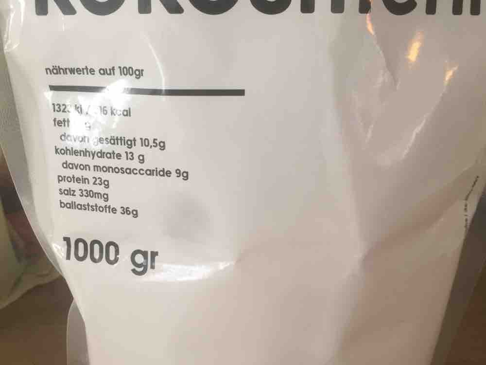 Bio premium Kokosmehl  von zellkern | Hochgeladen von: zellkern