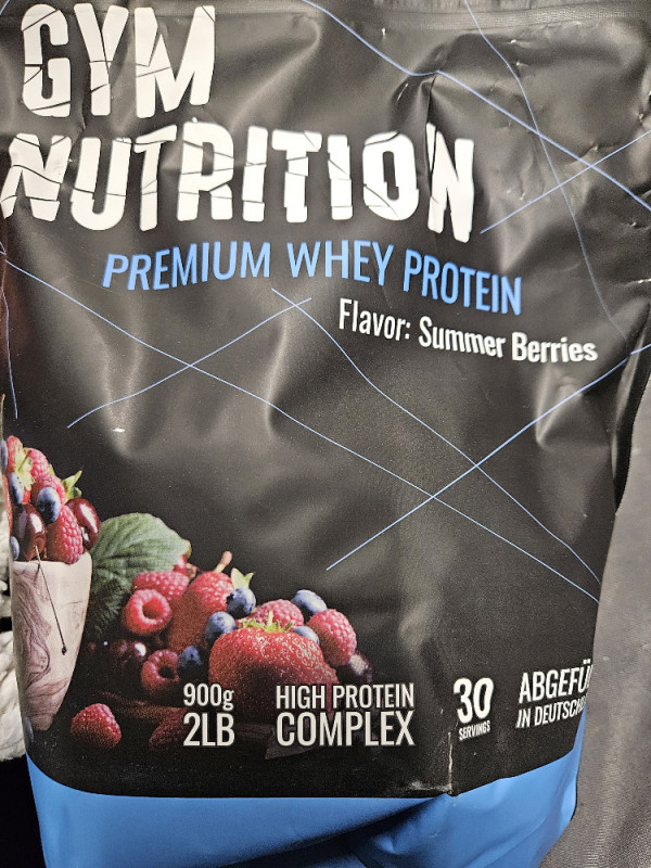 Premium Whey Protein (Summer Berries) von danielstr1207 | Hochgeladen von: danielstr1207