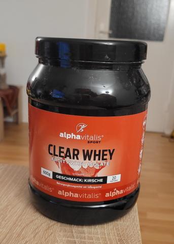 Clear Whey Kirsche Alpha Vitalis | Hochgeladen von: LittleMac1976